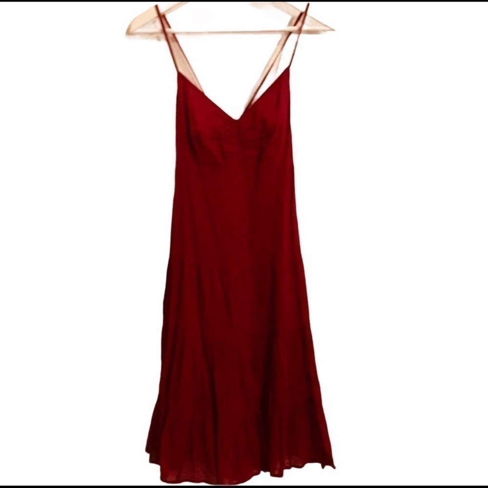 GAP Red Sleeveless Dress